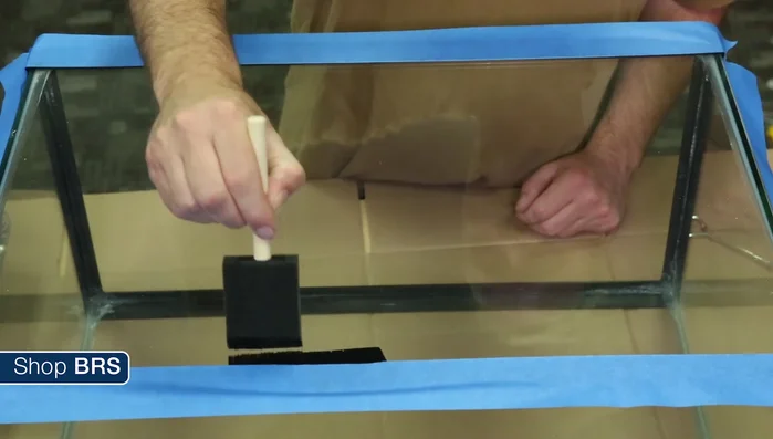 Let the first coat dry completely.