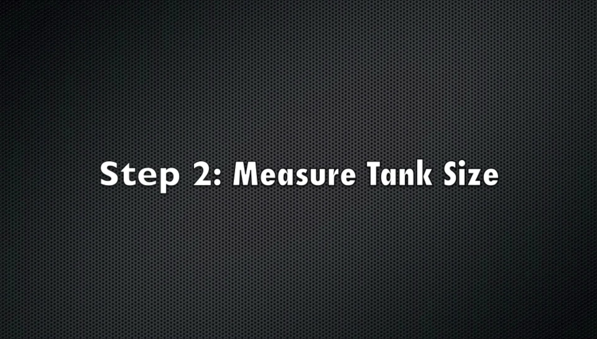 Measuring the aquarium's back panel for accurate background sizing.