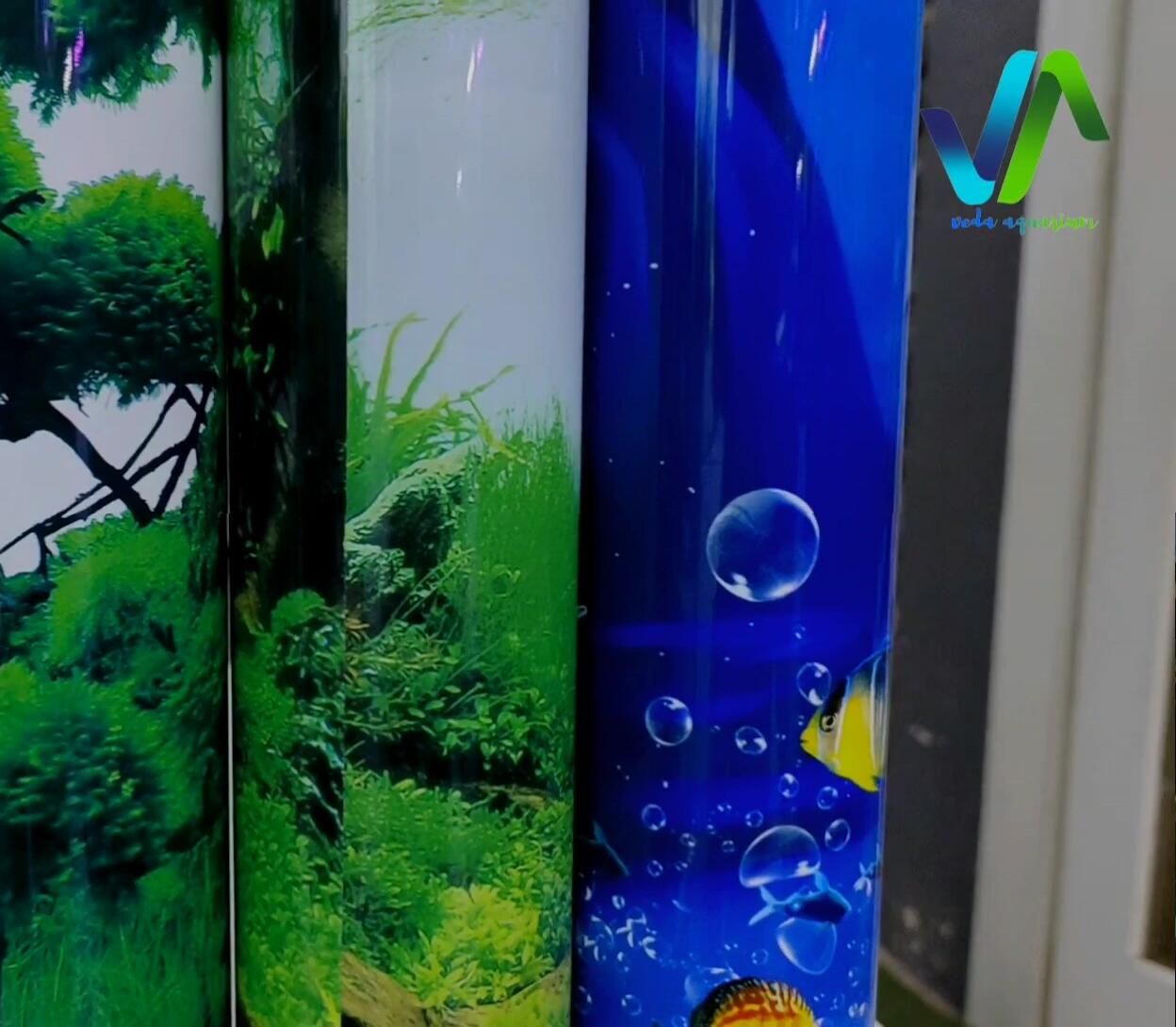 Variety of 3D aquarium wallpapers