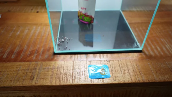 Add the substrate to the aquarium.