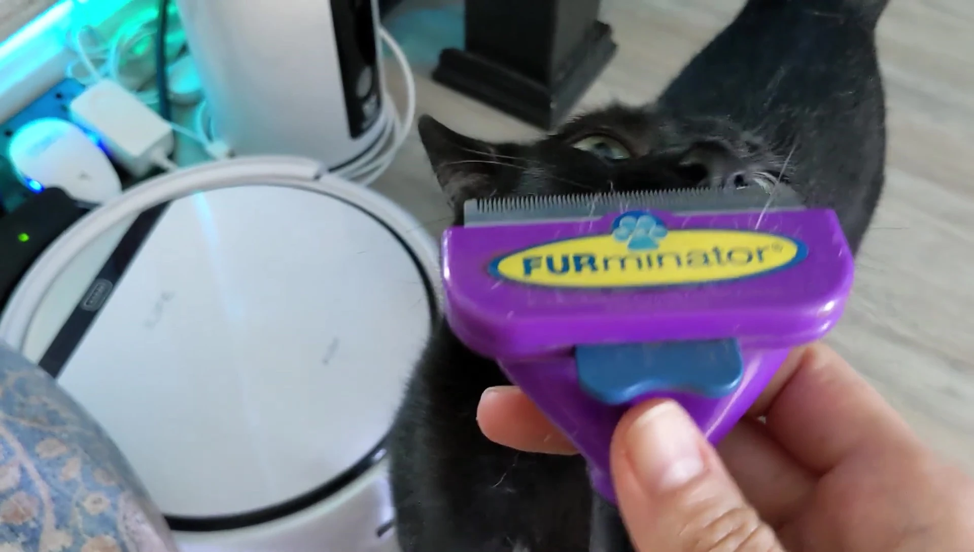 The Furminator brush.