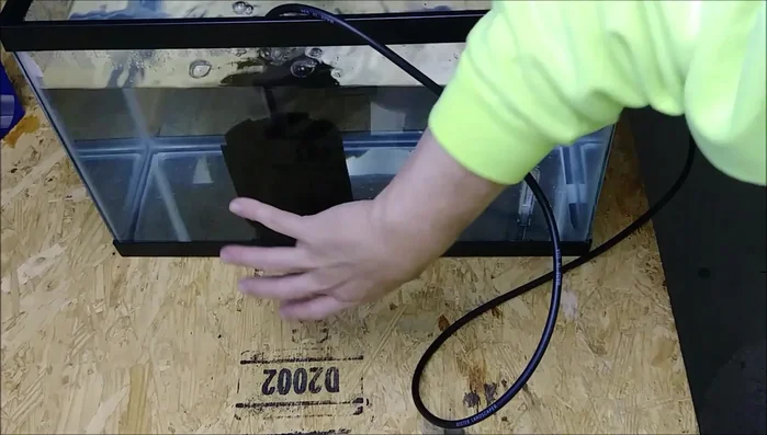 Regular maintenance: periodically remove and rinse the filter sponge in aquarium water to remove debris.