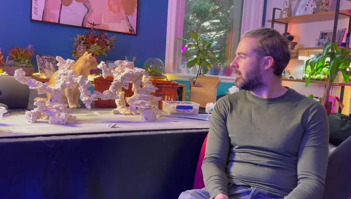 Place in Tank: Carefully place the completed rockscape in the tank, ensuring it integrates well with the existing rockscape.