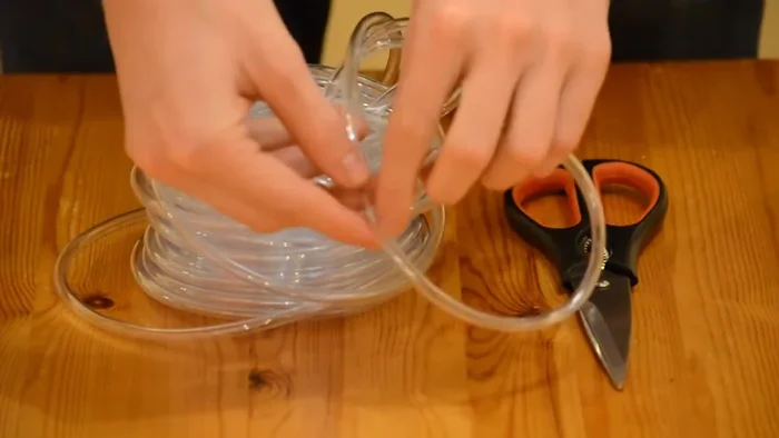 Hold the melted ends together for about 30 seconds until they solidify.