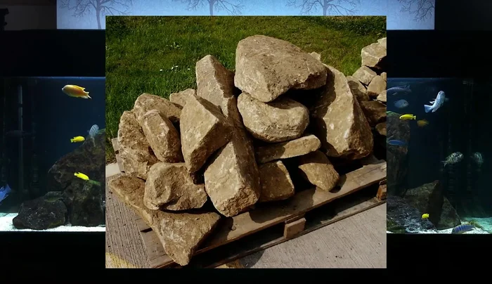 Choose your rocks. Sandstone, River Rock, and Slate are good options. Be cautious with slate due to sharp edges.