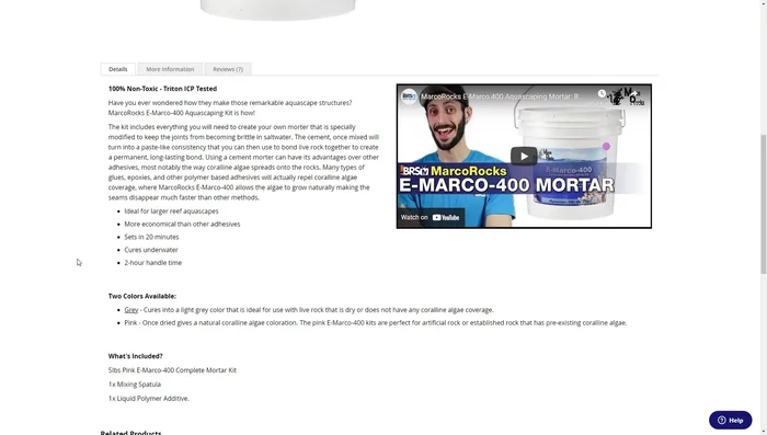 Mix mortar and apply it to the interlocking areas of the rocks.