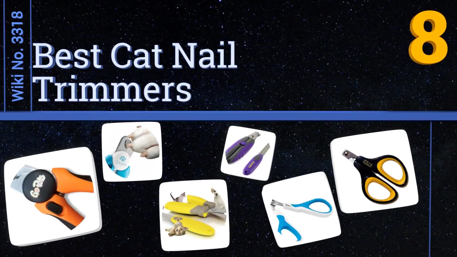 Close-up of the E-blend Grooming cat nail trimmers