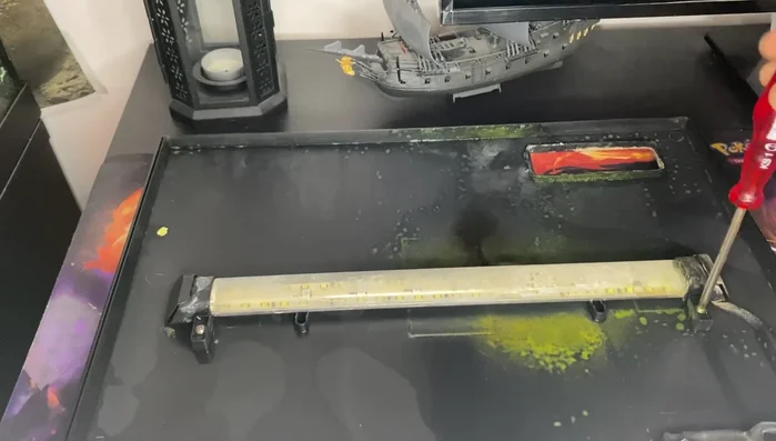 Remove the light cover.