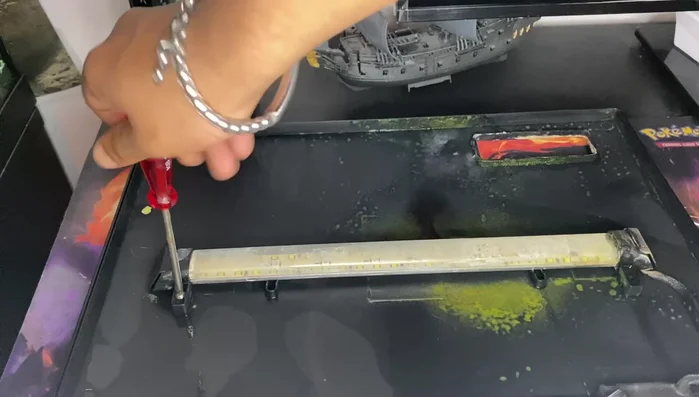 Remove the light cover.