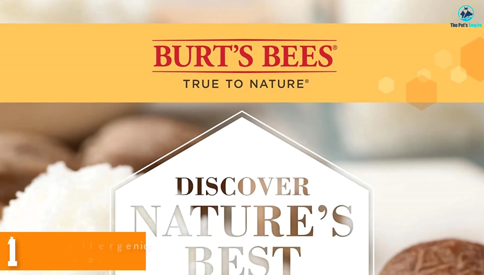 Burt's Bees Hypoallergenic Cat Shampoo bottle