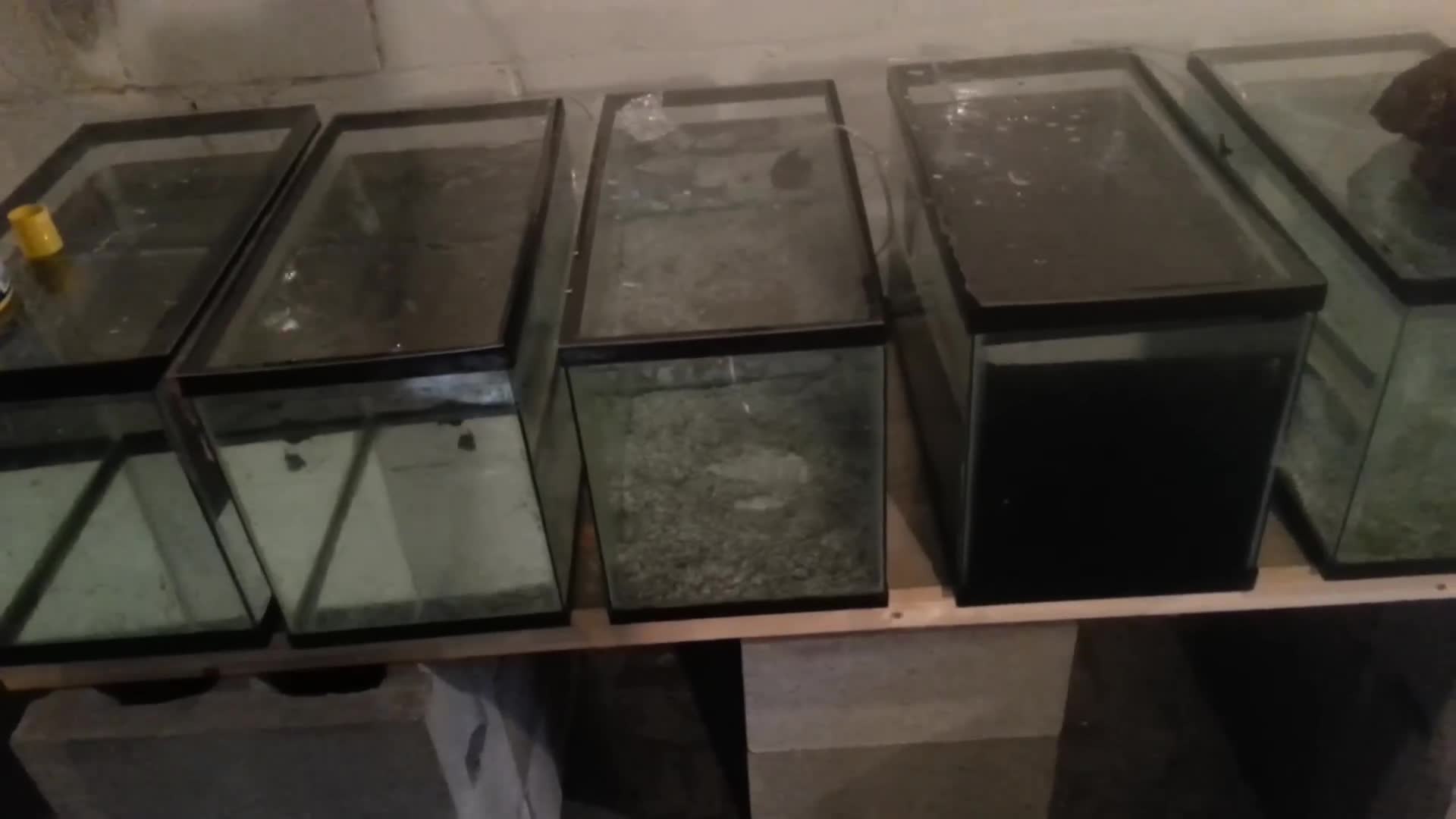 Visual representation of drilling a tank for a sump system