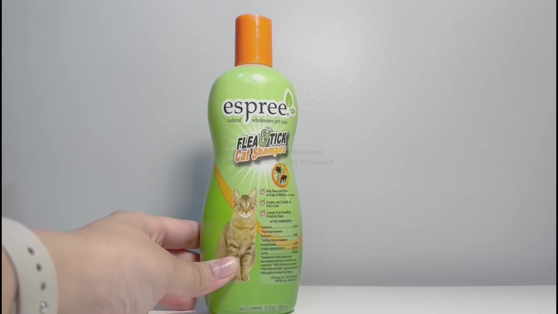 Product bottle showcasing the name and claims