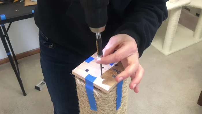 Add a top cap (optional) for a finished look.