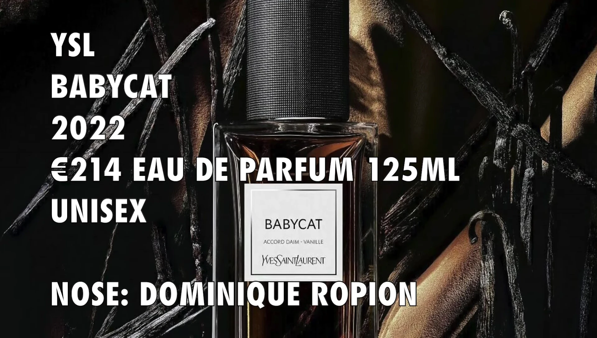 Screenshot showing the price of the fragrance in Euros