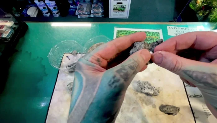 Prepare tissue paper. Crumple it into a small ball to create surface area for better adhesion.