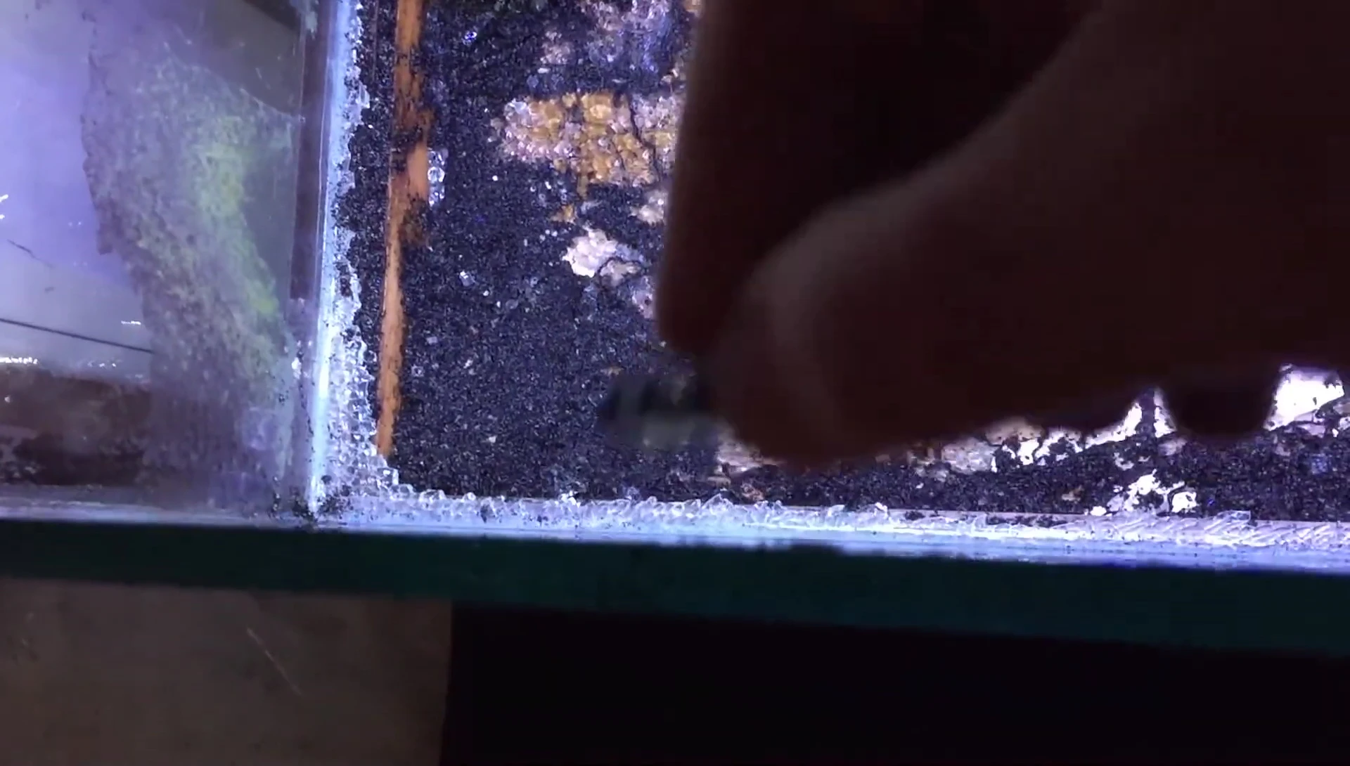 Comparison of the thickness of the bottom and side glass panels.