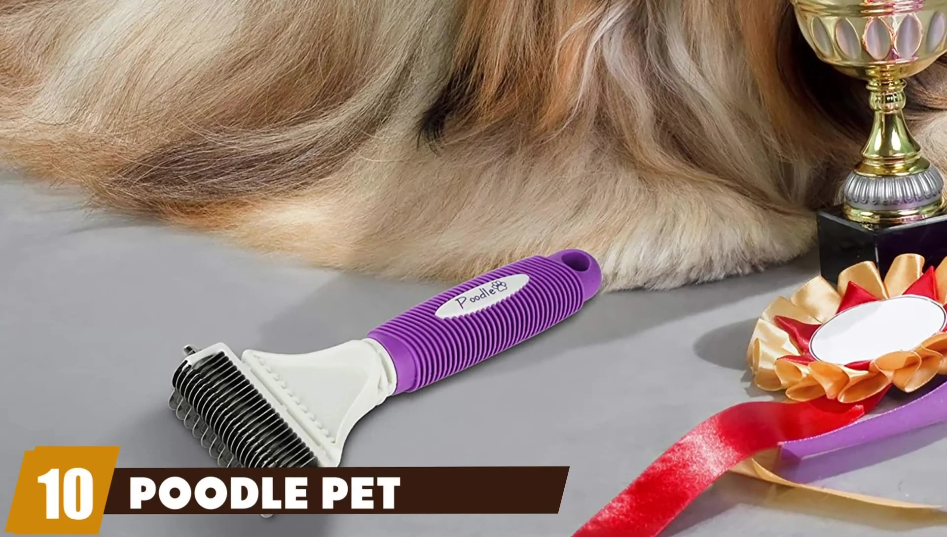 The Poodle Pet Dematting Comb