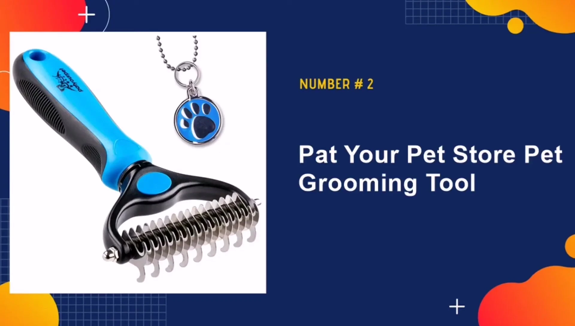 The Pet Your Pet grooming brush being used on a cat.
