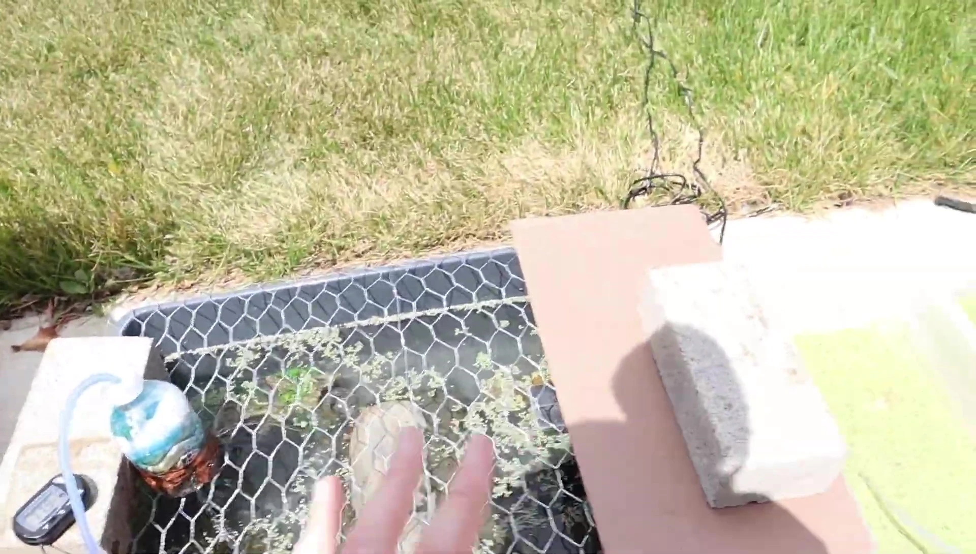 Adjusting water temperature
