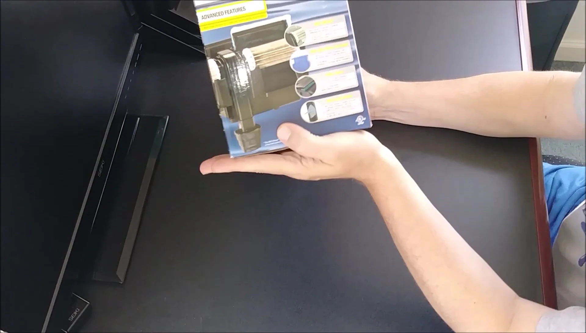Various components of the new Penguin 350 filter.