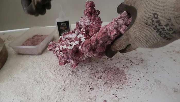 Reinforce (Optional): For larger gaps or extra stability, use Eco Forest Stone Fix (or other cement) to fill any gaps at the base of the structure after the glue has dried.