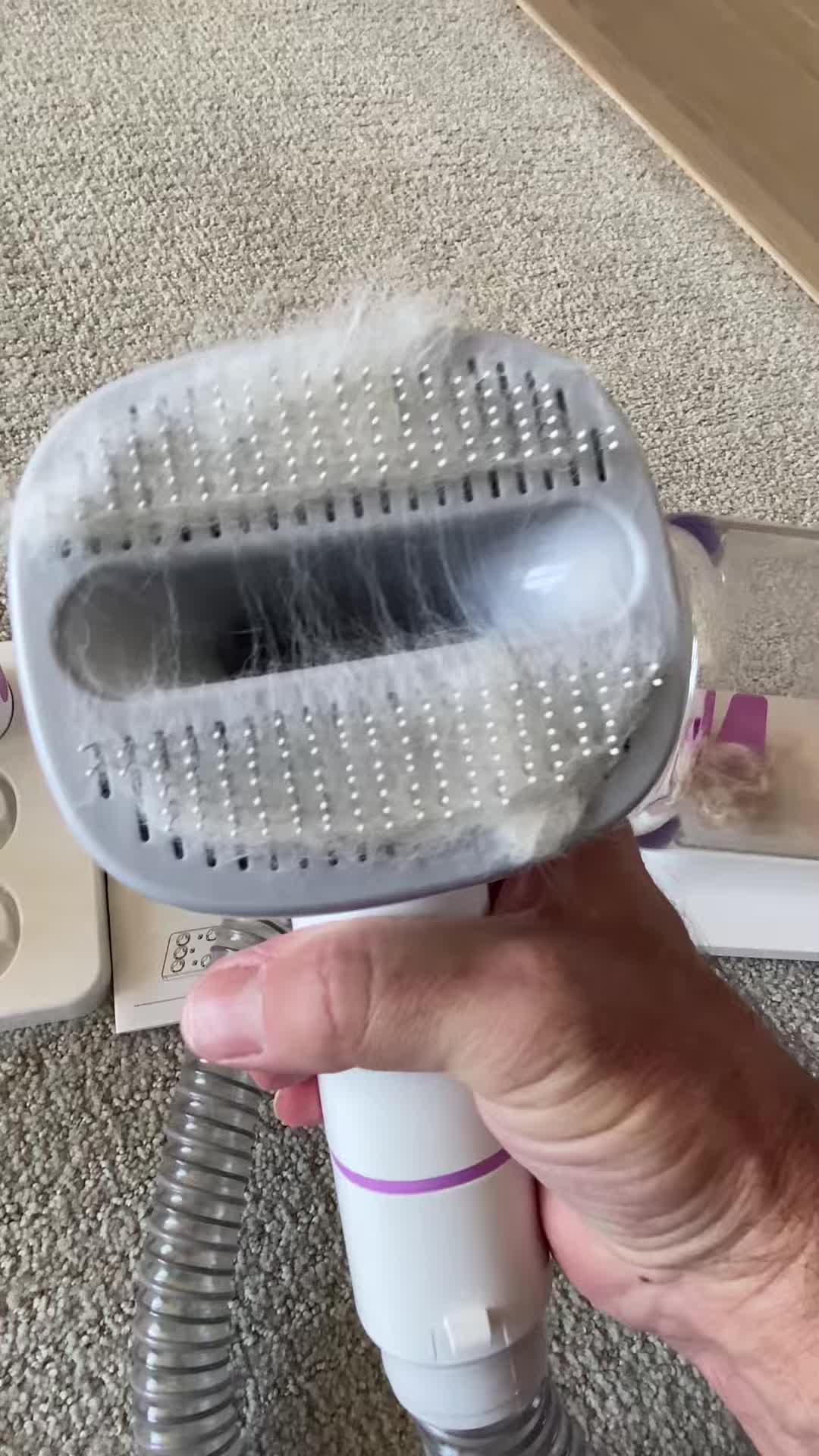 Initial reaction to the cost savings potential of the Georude pet grooming kit.
