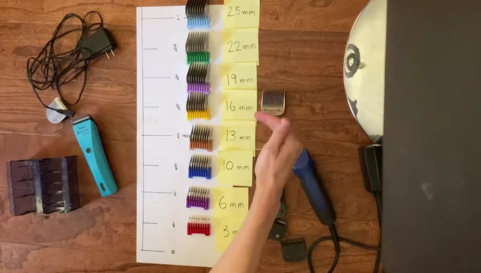 Manage clipper heat: Use multiple blades of the same size to prevent overheating. Allow hot blades to cool, or use clipper cool spray to expedite the cooling process.