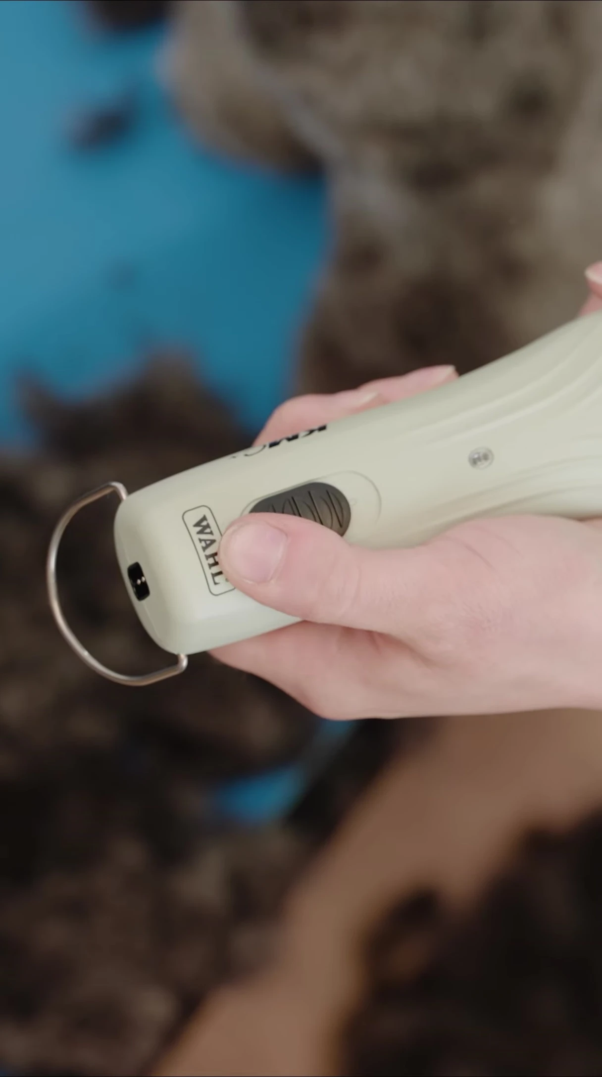 Comparison chart showing RPM difference between the Wahl KMC+ and KM Cordless clippers.