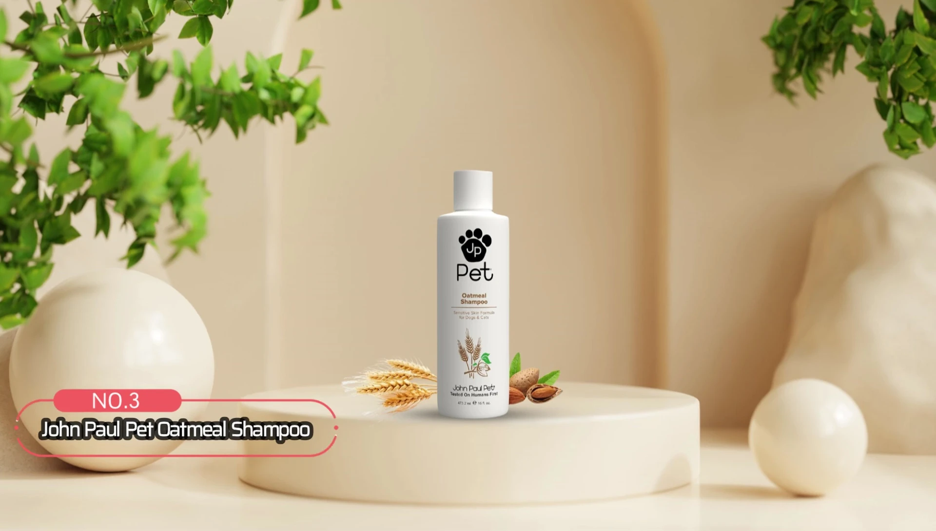 Product image of John Paul Pet Oatmeal Shampoo