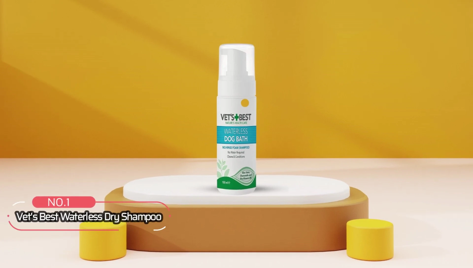 Product image of Vet's Best Waterless Dry Shampoo