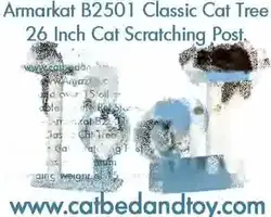 Armarkat B2501 Cat Tree Review: 26-Inch Scratching Post for Your Feline Friend