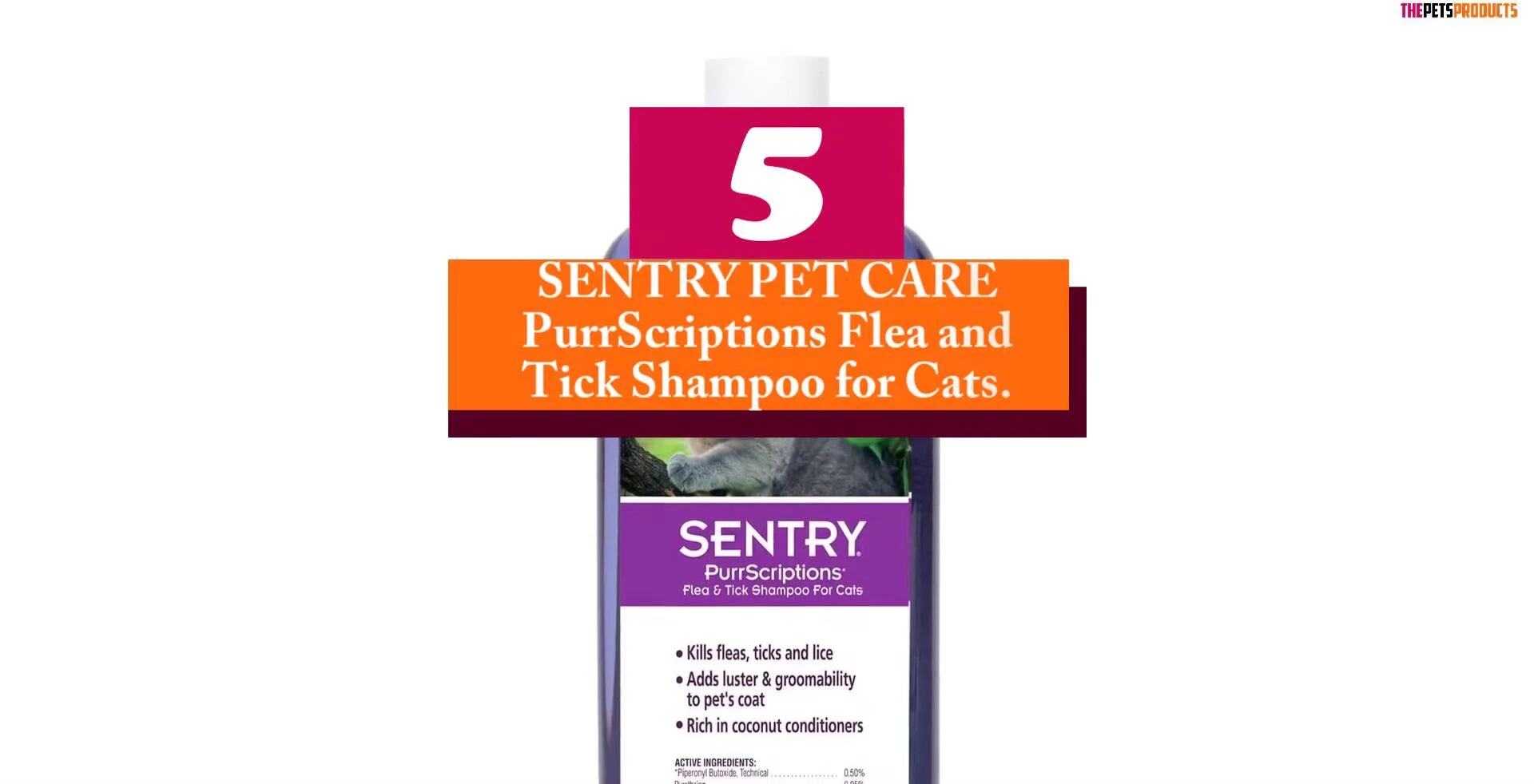 Century Pet Care Prescriptions Flea & Tick Shampoo bottle