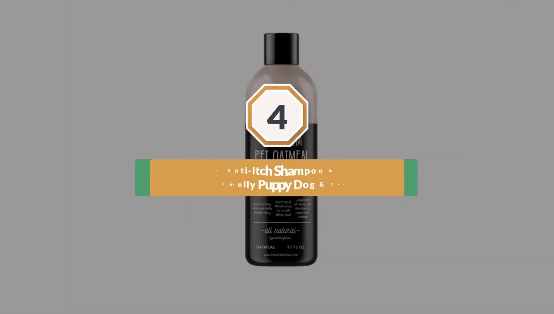 Pet Oatmeal Anti-Itch Shampoo & Conditioner bottle