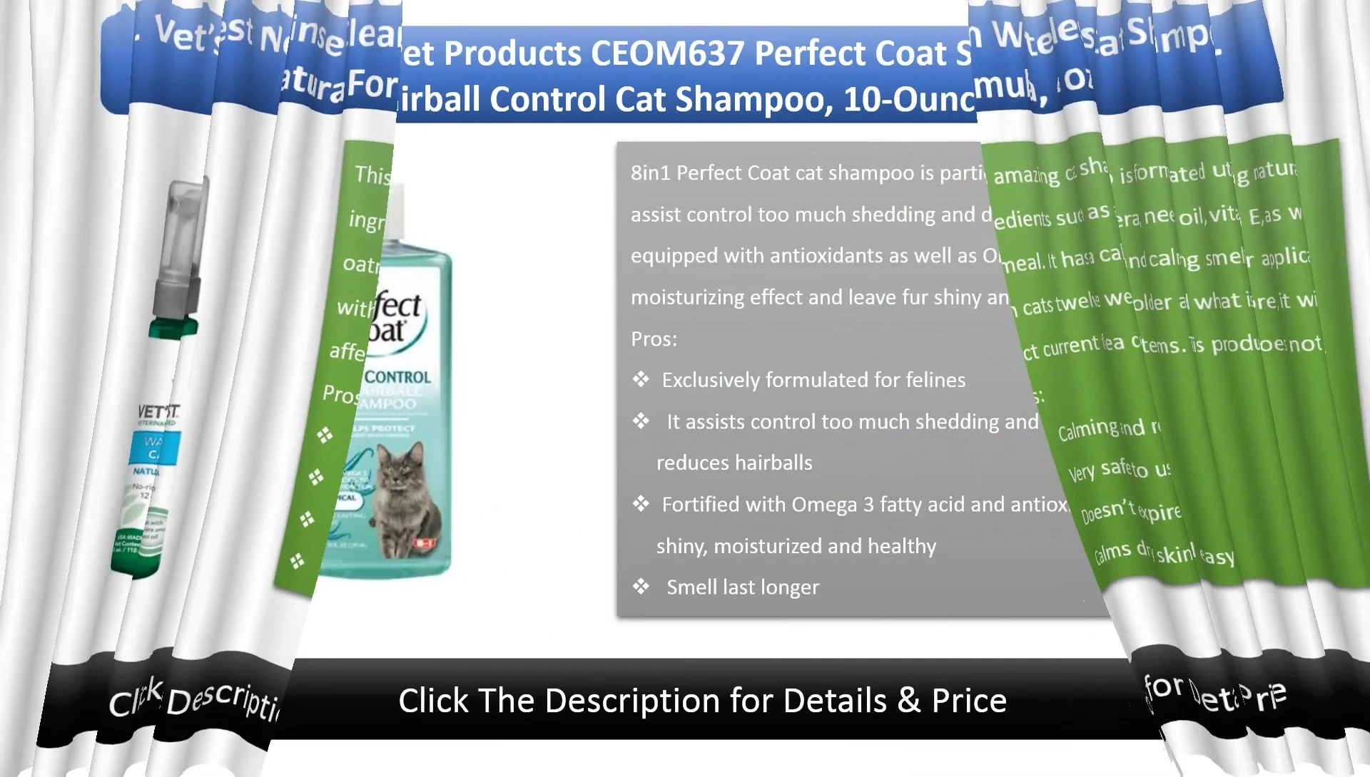 '6-in-1 Pet Products Shum' shampoo bottle