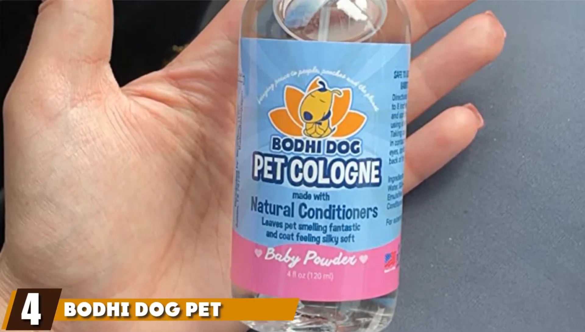 Bodhi Dog Pet Cologne bottle