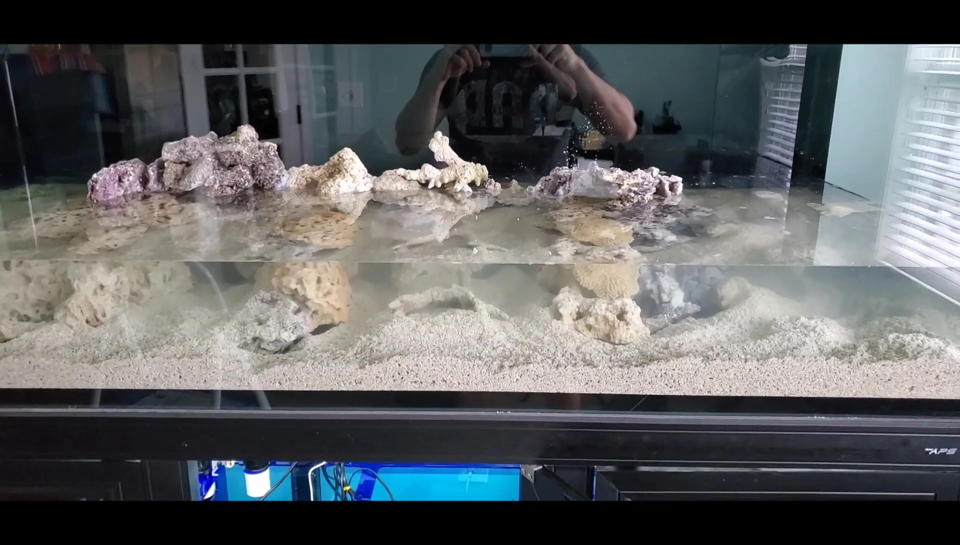 Tank partially filled after 12 hours
