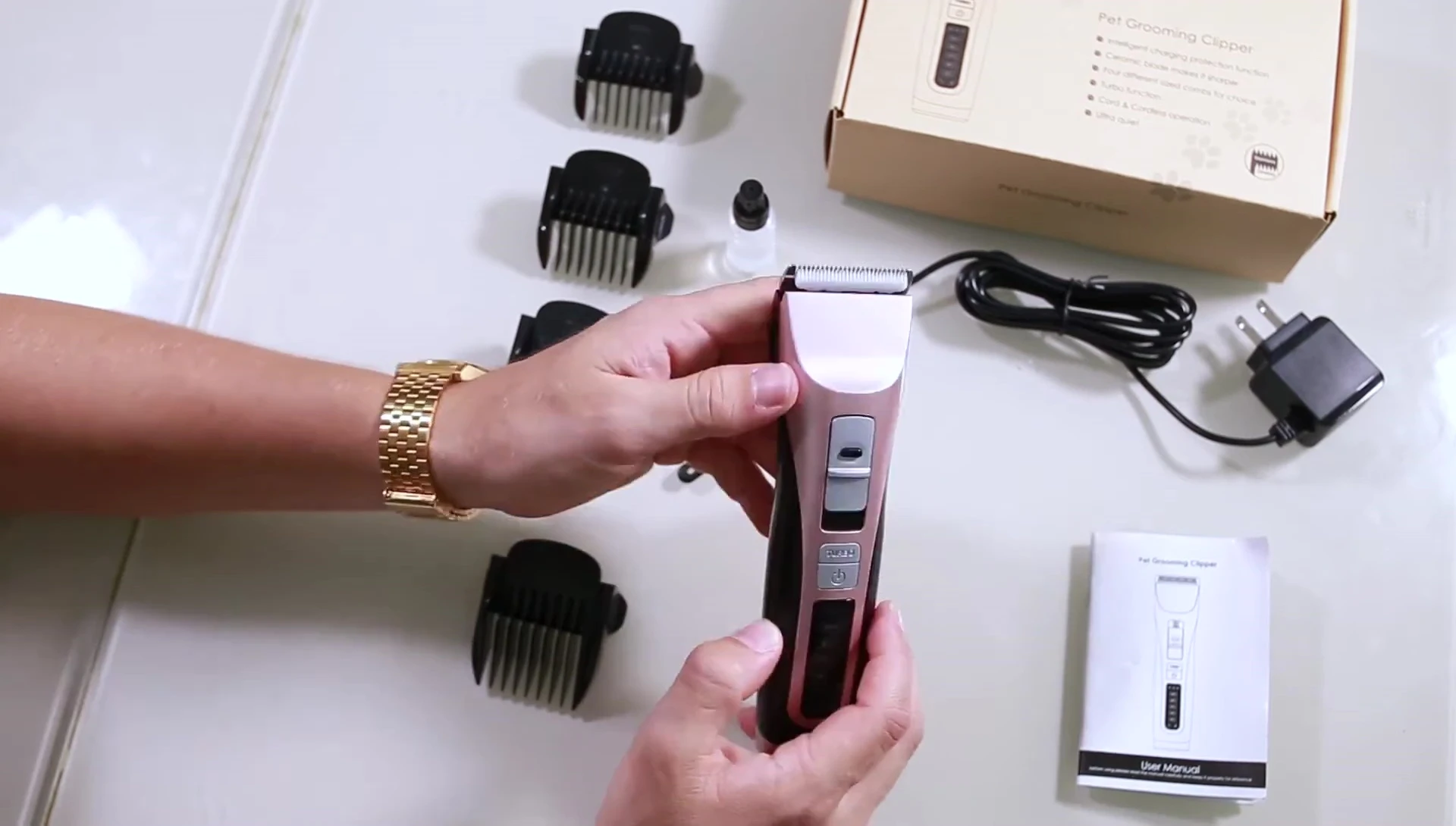 Adjustable cutting length control.