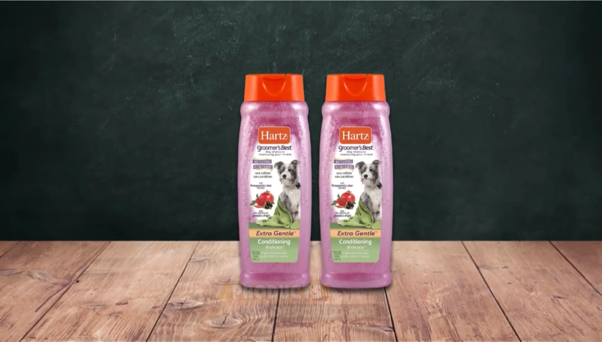 Image showing the shampoo's application