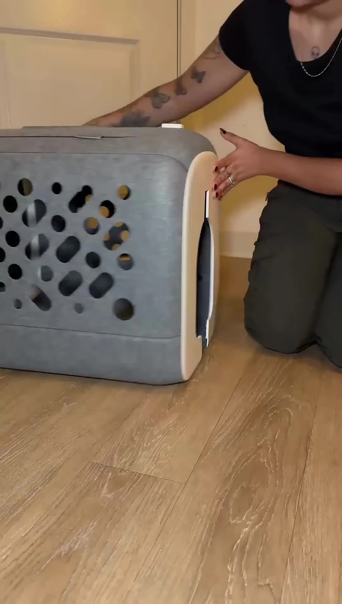 Close-up shot of the instruction manual.