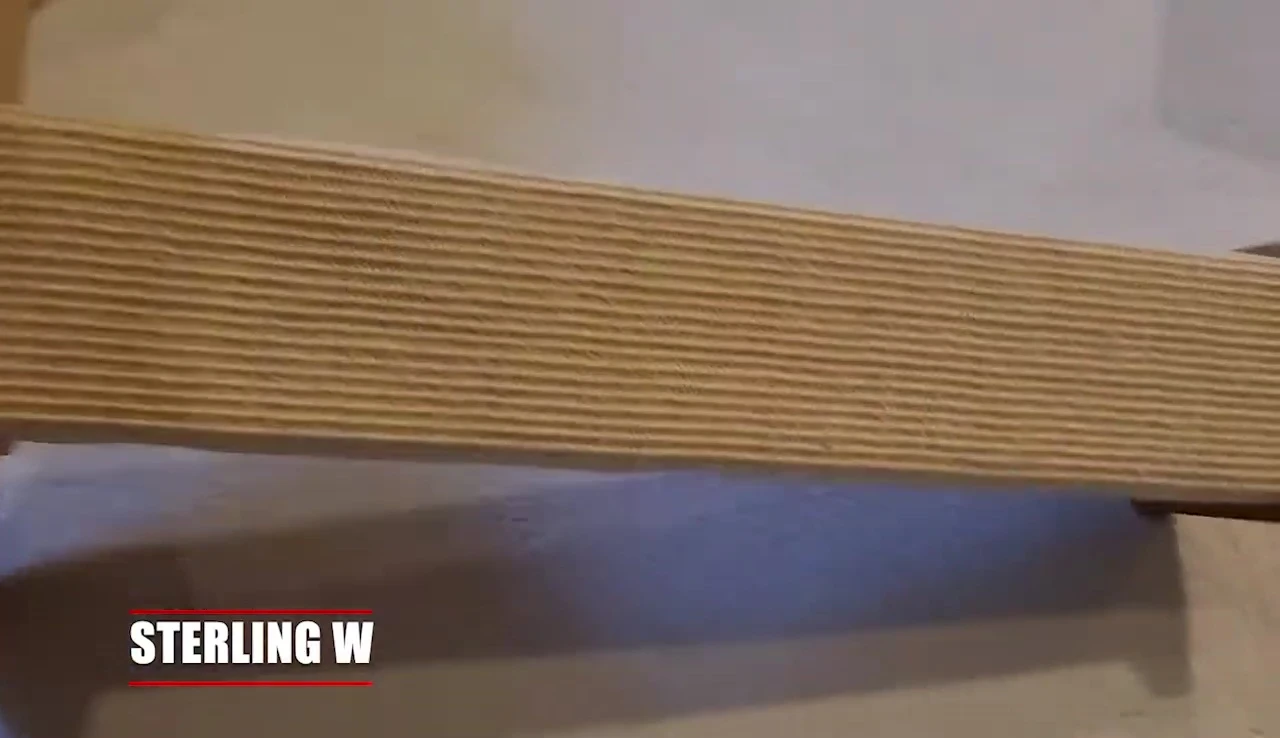 The scratching post after four years of use