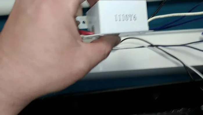 Secure the wire connections using wire connectors. Optional: add electrical tape for extra insulation.