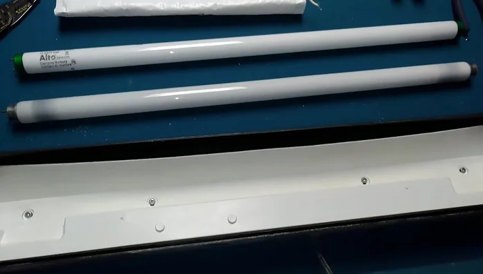 If the starter isn't the issue and the light is still dim or flickering, the ballast is likely faulty.