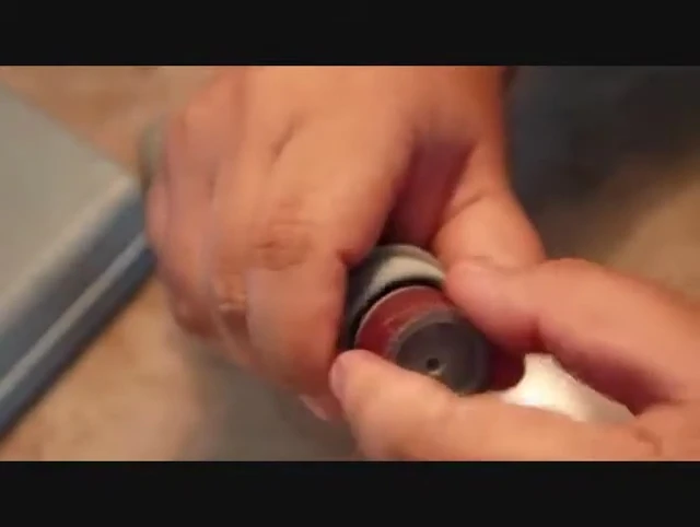 Replacing the sanding head on Pedi Paws