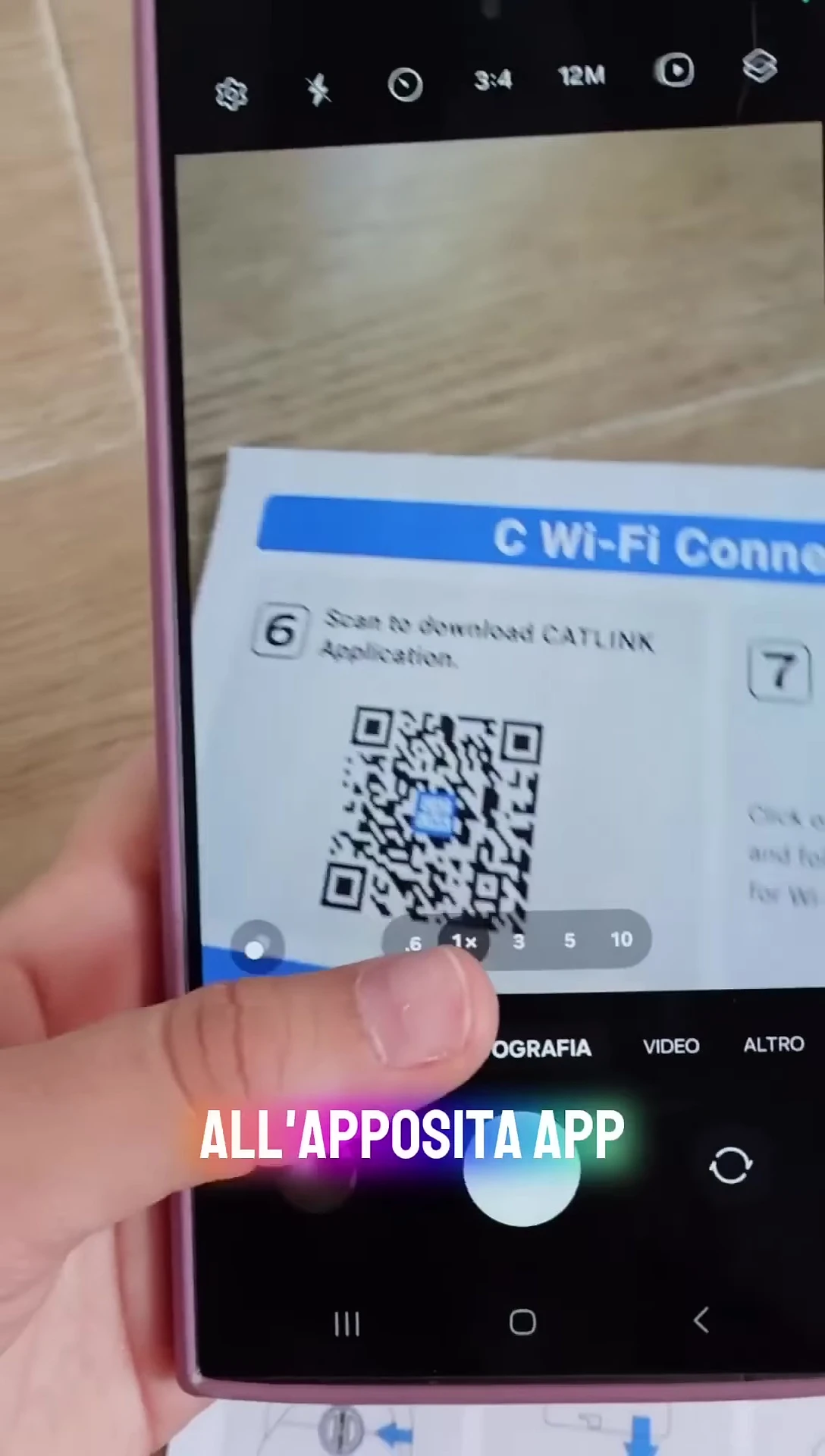 Screenshot of the Catlink app interface.