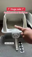 Stainless Steel Litter Box: Upgrade Your Cat's Hygiene Today!